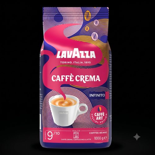 Café en grano Lavazza Caffè Crema Infinito Art Edition, 1 kg