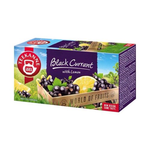 Teekanne Té de frutas de grosella negra con limón 20x2,5 g