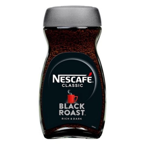 Kávé instantáneo NESCAFE Black Roast en frasco de 200g