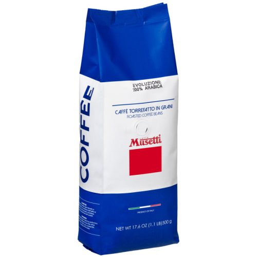 Café en grano tostado Musetti EVOLUZIONE 100% Arábica 1 Kg