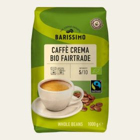 Barissimo Bio Fairtrade Crema café en grano 1Kg