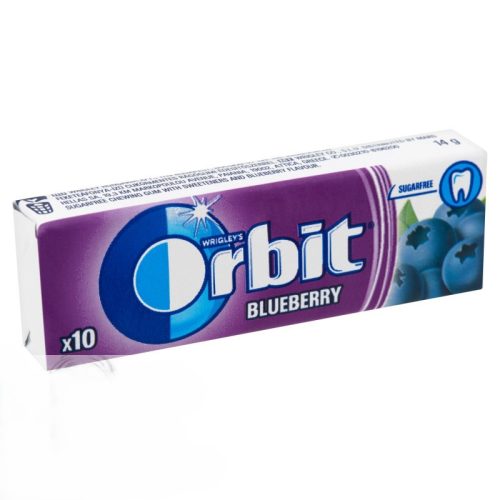 Wrigley's Orbit chicle sin azúcar 14 g arándano