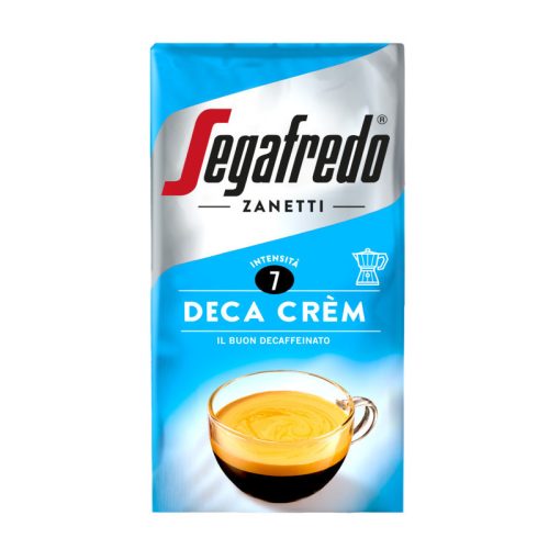 Segafredo Zanetti Deca Crèm café molido descafeinado 250 g