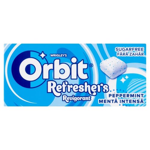 Orbit Refreshers Menta - Chicle sin azúcar con edulcorante 15,6 g