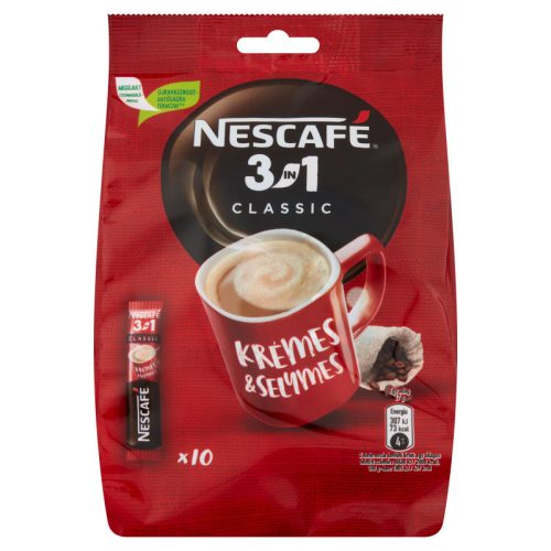 Nescafé Classic 3en1 café instantáneo en polvo 10x17 g