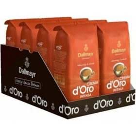   Dallmayr Crema d'Oro Intensa café en grano 8x1 kg (Una caja)