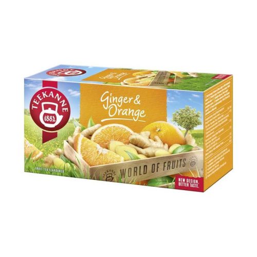 Teekanne Té de frutas sabor naranja y jengibre 20x2,25 g