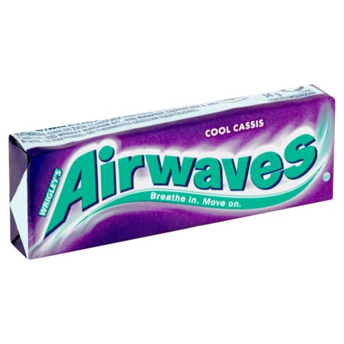 Airwaves chicle sin azúcar 14 g grosella negra