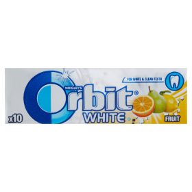   Wrigley's Orbit chicle sin azúcar 14 g sabor fruta blanca