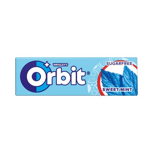 Wrigley's Orbit chicle sin azúcar 14 g menta dulce