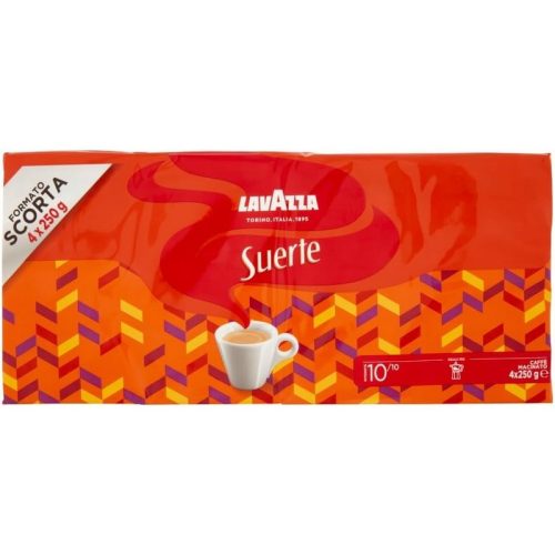 Lavazza Suerte café molido, 4x250 g