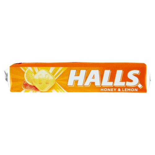 Halls Caramelo Duro Sin Relleno 33 G Sabor Miel-Limón