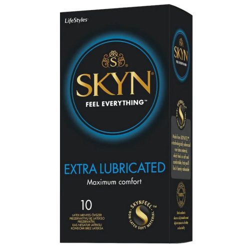 Lifestyles SKYN Extra Lubricado preservativo, 10 unidades