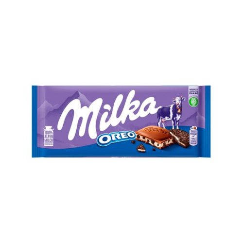 Milka chocolate con leche 100 g, Oreo