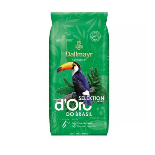 Café Dallmayr Crema d'Oro DO BRASIL en grano 1Kg, Selección 2025