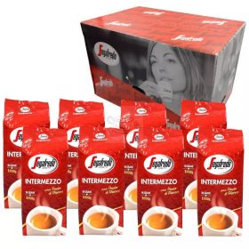 Segafredo Intermezzo café en grano 8x1 Kg (Una caja)